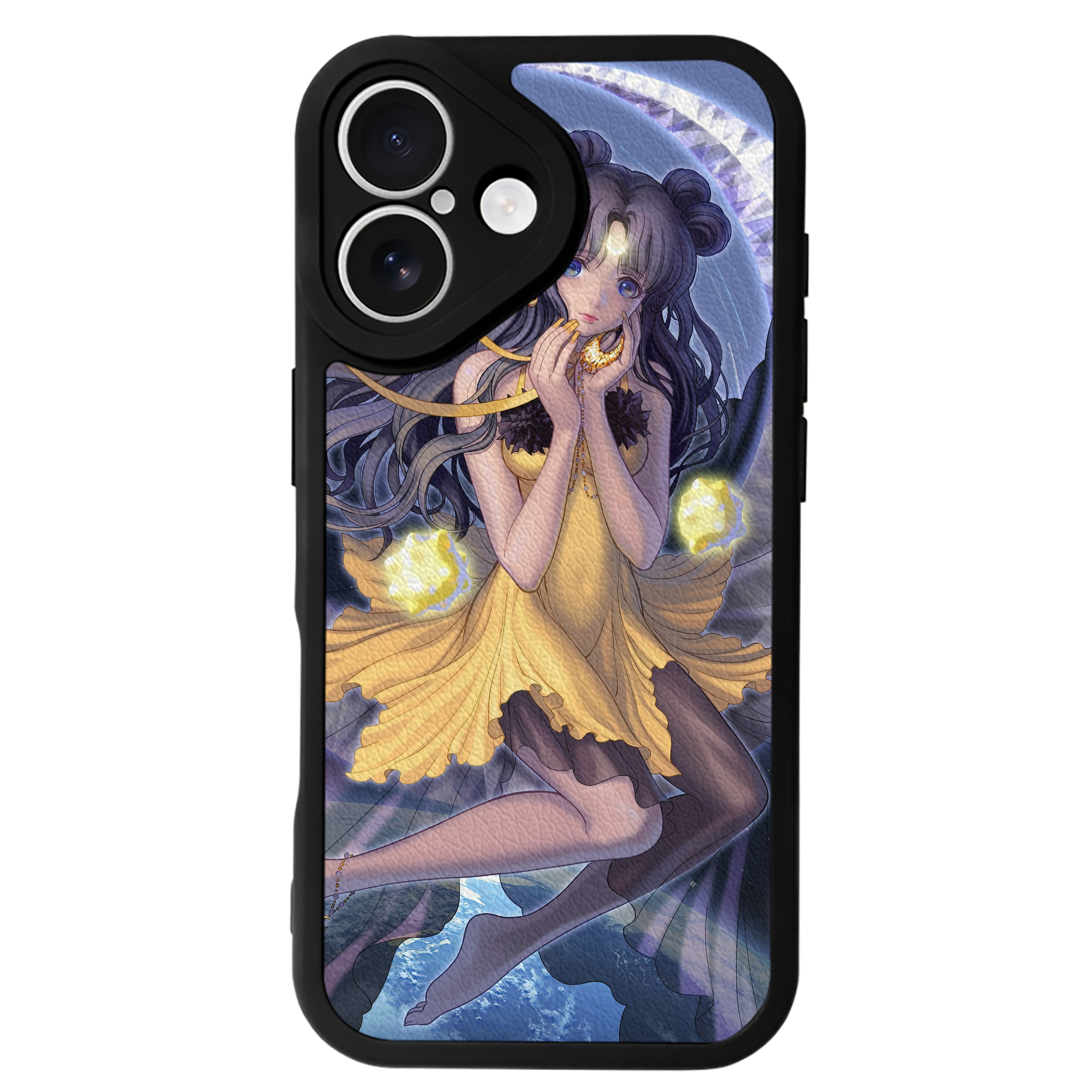 （画像用） 美少女戦士セーラームーン Sailor Moon 【iPhone 16シリーズ対応】シリコンスマホケース（レザー調） 材質：シリコン